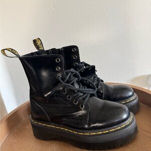 Dr. Martens JADON Black Platform Boots